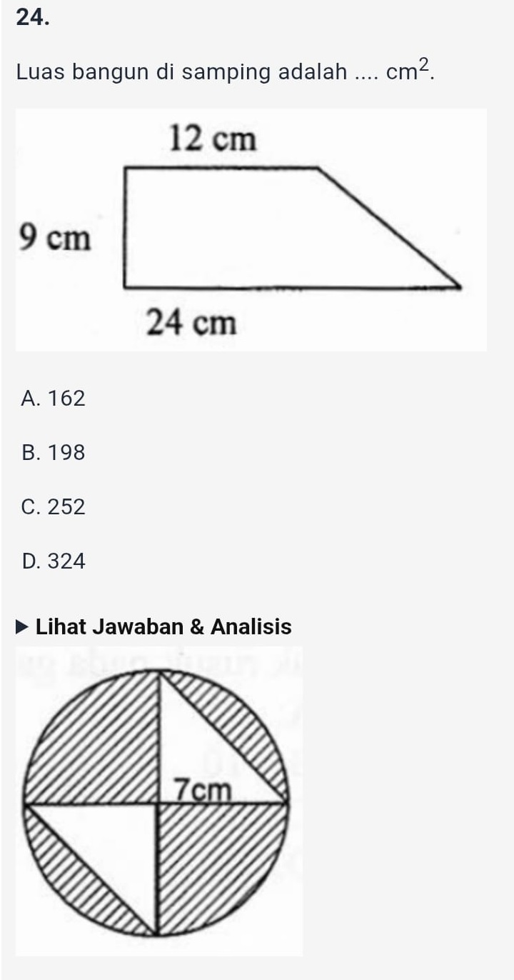 Soal TKA Matematika SD Kelas 6 dan Pembahasannya