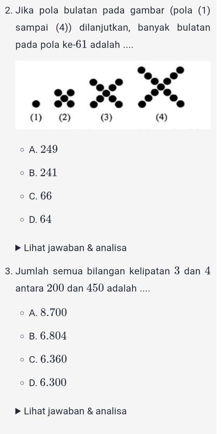 Materi TKA Matematika SMP/MTs Lengkap dan Panduan Latihan Soal