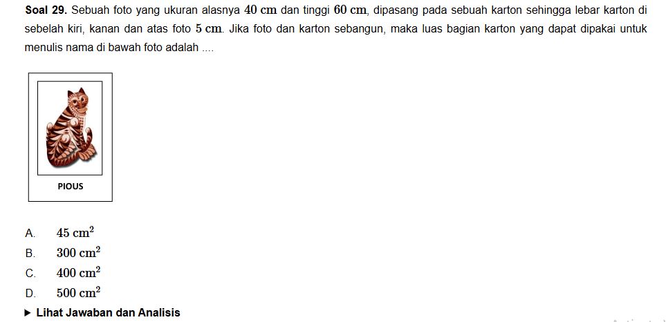 Bank Soal Transformasi Geometri: Refleksi dan Rotasi
