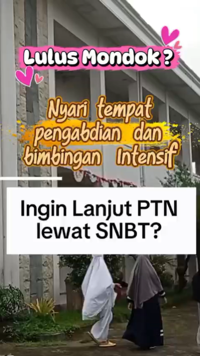 Ubah Masa Pengabdian Menjadi Jembatan Emas Menuju PTN Impian: Program Akselerasi Santri 1 Tahun