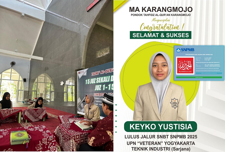 SNBT Pesantren Tahfidz Karangmojo