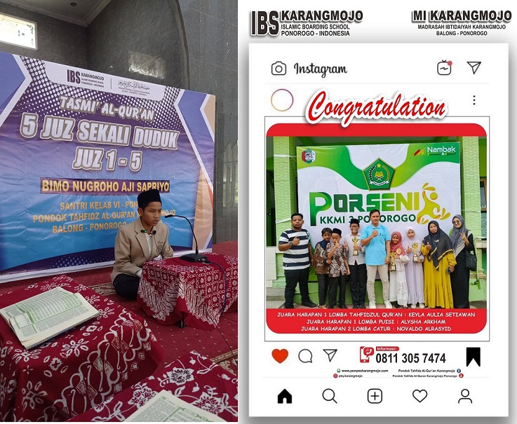 Program tahfidz mutqin di Pesantren Tahfidz Karangmojo